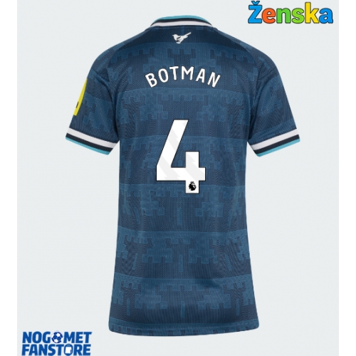 Newcastle United Sven Botman #4 Gostujuci Dres za Ženska 2026-27 Kratak Rukav